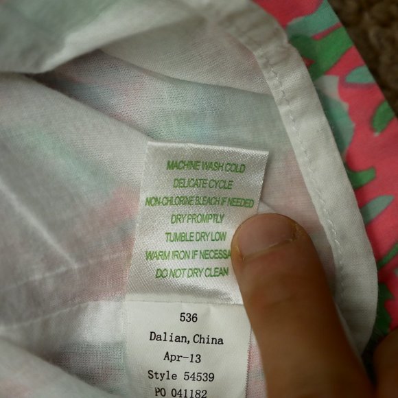 Lilly Pulitzer Corrie Mini Skirt Sz 2—Sandbar Blu Make A Splash Print 54539 - Picture 10 of 10